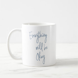 Mug Typographie minimaliste de script Inspiration 