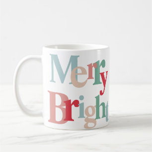 Mug Typographie moderne Noël