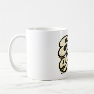 Mug Typographie Rétro Vintage Facile à Faire