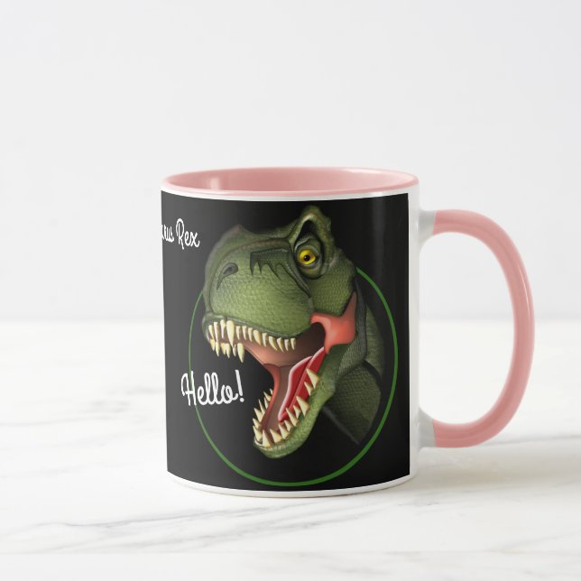 Mug Tyrannosaure Rex Dinosaur (Droite)