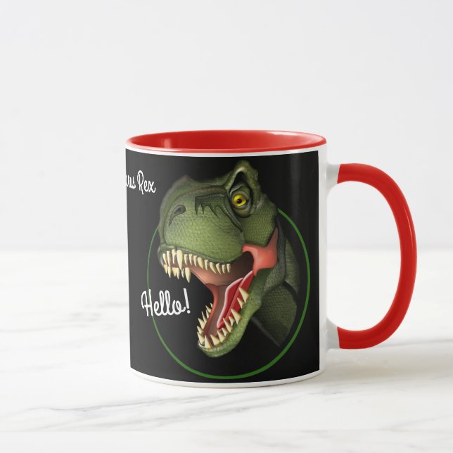 Mug Tyrannosaurus Rex Dinosaur (Droite)