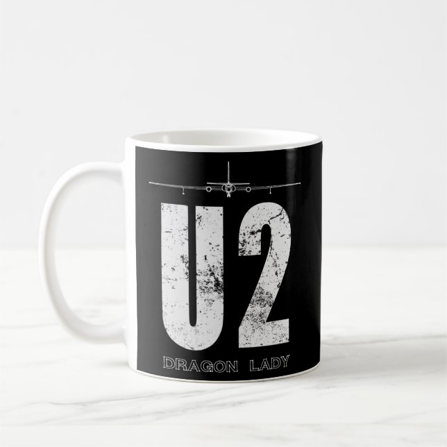Mug U-2 Dragon Lady Spy Plane (Gauche)