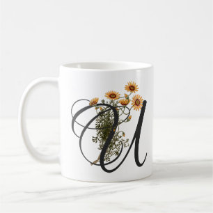 Mug U initial, T-shirt Ursinia Vintage