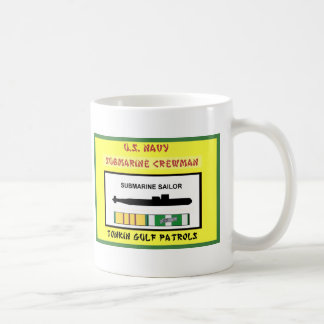 MUG U.S. MEMBRE D'ÉQUIPAGE DE SOUS-MARIN DU VIETNAM DE