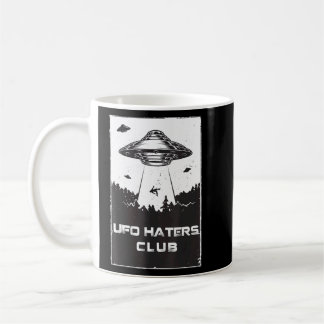 Mug Ufo Haters Club Anti Ufo Social Pour Hommes Femmes