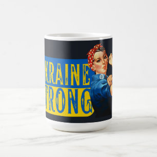 Mug Ukraine Rosie forte le Riveter