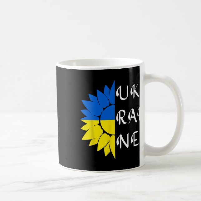 Mug Ukraine Sunflower Ukrainian Flag I Stand With Ukra (Droite)