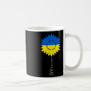 Mug Ukraine Tournesol Drapeau Ukrainien Je Suis Avec L