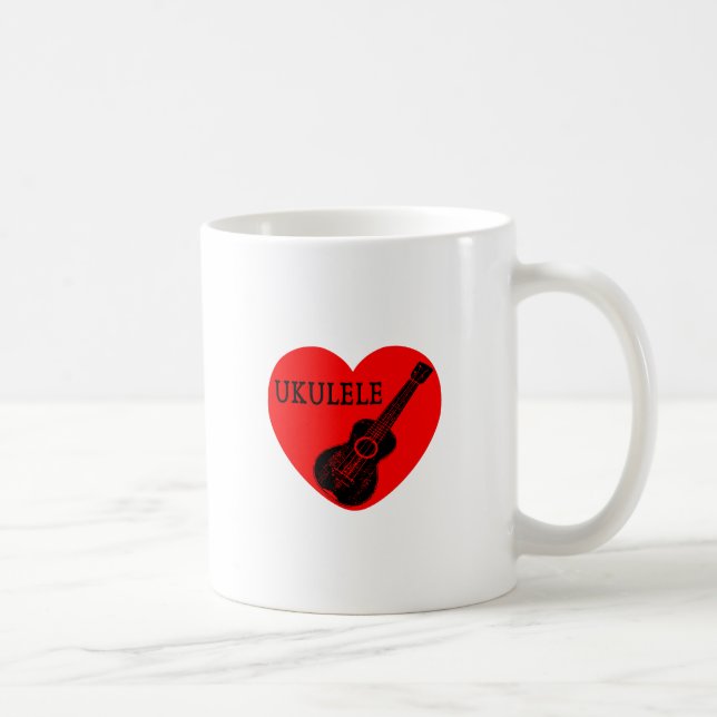 Mug Ukulele Love (Droite)