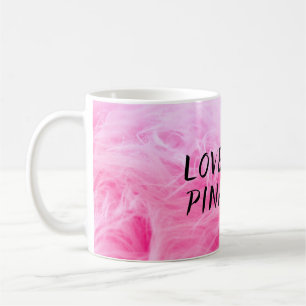 Mug Ultime fourrure de faux rose chaud