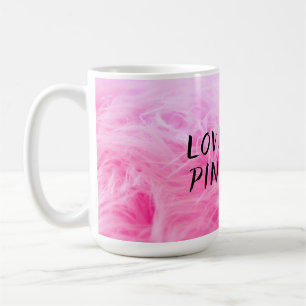 Mug Ultime fourrure Faux Rose Chaud