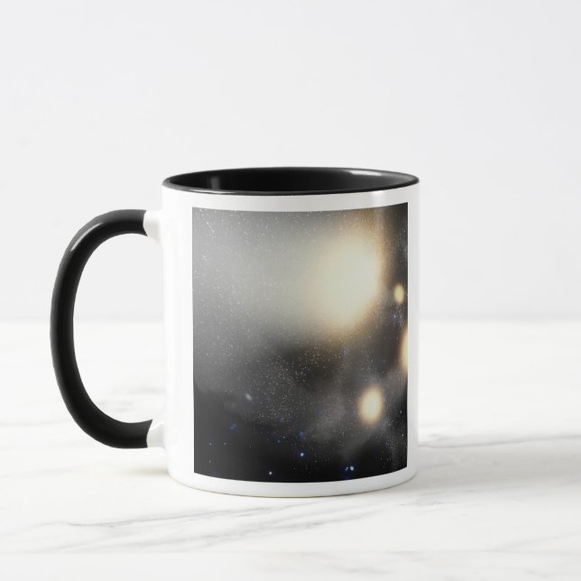 Mug Un amas de galaxies (Gauche)