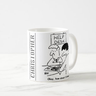 Mug Un amateur de mots de passe demande à un service d