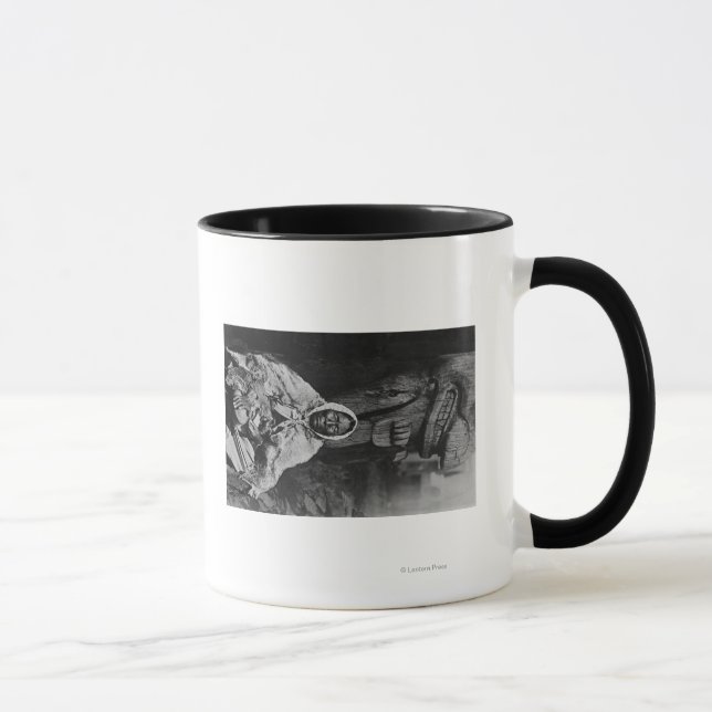 Mug Un ancien médecin indien en sorcière en Alaska Pho (Droite)