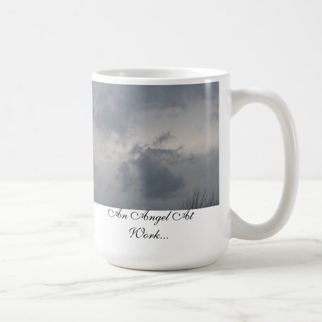 Mug Un ange au travail (Droite)