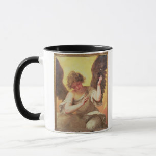 Mug Un ange tenant un flacon en verre