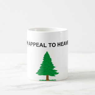 Mug Un appel au drapeau de révolution américaine de