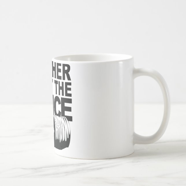 Mug UN AUTRE JOUR À L'OFFICE T-SHIRT Weightlifters (Droite)