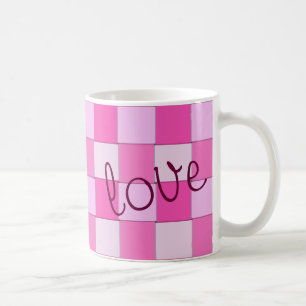 Mug Un autre rose tissé de jour avec amour