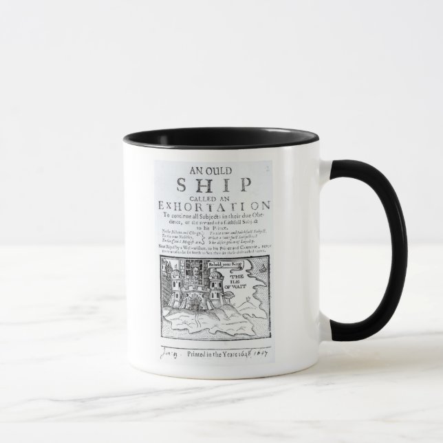Mug Un bateau d'Ould appelé un Exhortation (Droite)