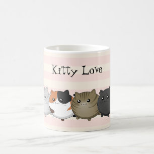 Mug un bon nombr'et un bon nombre de chats de kawaii