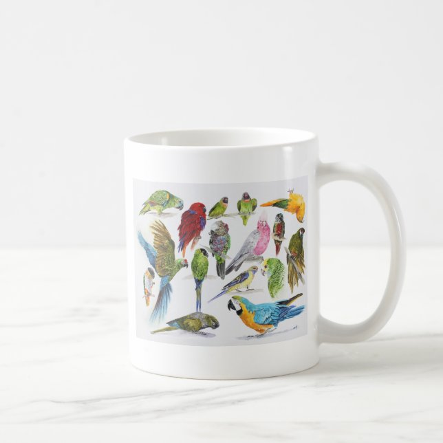 Mug Un bon nombr'et un bon nombre de perroquets sur (Droite)