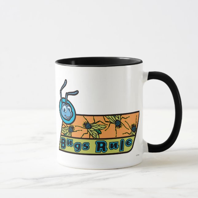 Mug Un bug's Life's Flik "Bugs Rule" Disney (Droite)