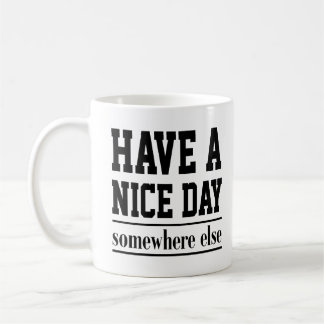 Mug Un cadeau à devis mignon pour une bonne journée ai