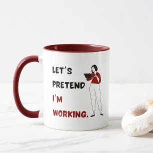 Mug Un cadeau de bureau unique avec une citation amusa