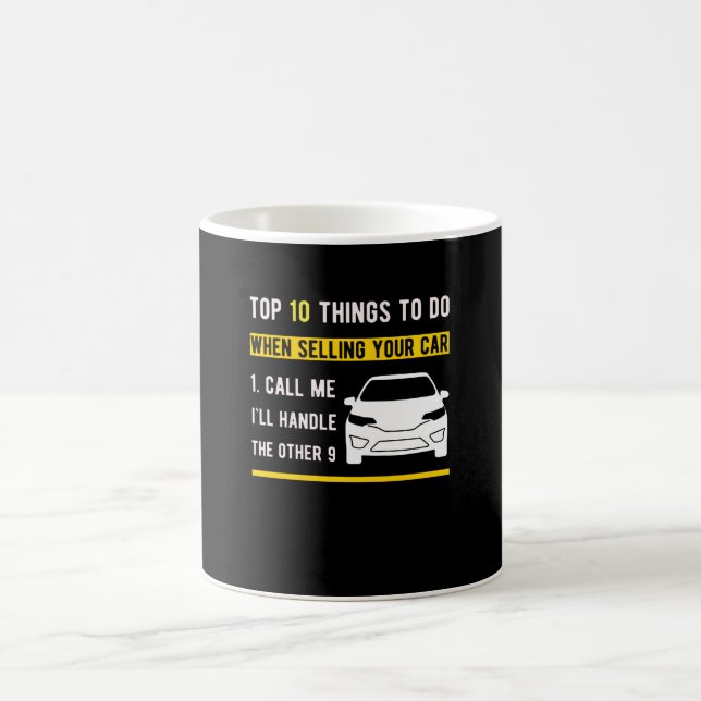 Mug Un cadeau pour vendeur de voitures pour vendeur de (Centre)