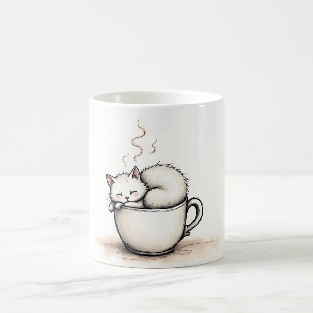 Mug Un Catnap cosy en Coupe (Centre)