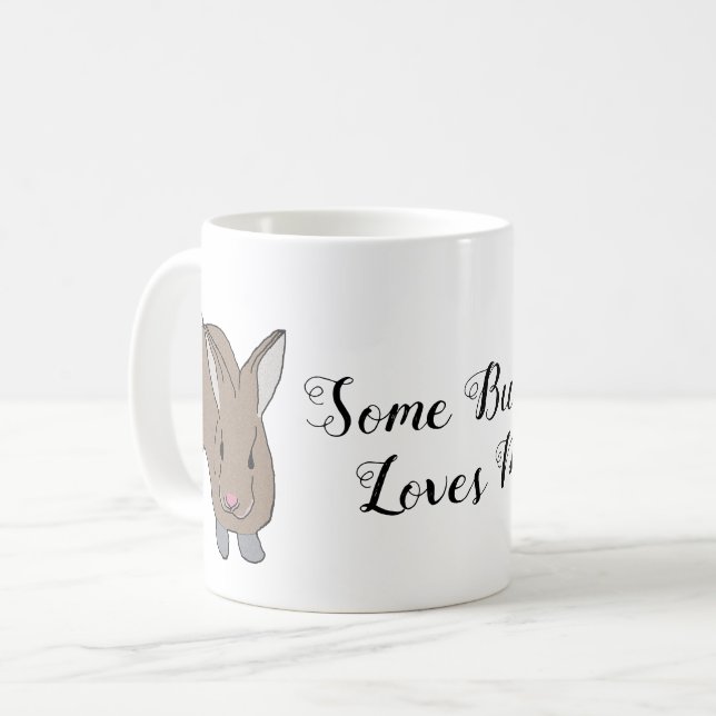 Mug Un certain lapin m'aime (Devant gauche)