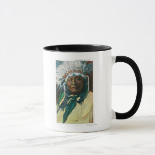 Mug Un chef indien PortraitColorado d'Arapahoe