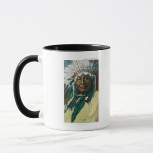 Mug Un chef indien PortraitColorado d'Arapahoe