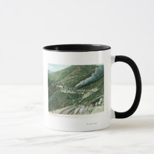 Mug Un chemin de fer pittoresque ViewMt. Tamalpais, CA