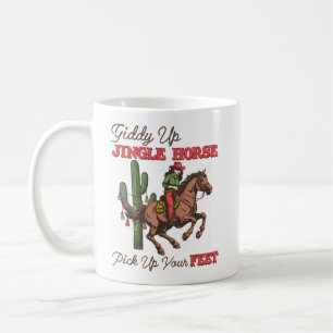 Mug Un Cheval À Jingle, Un Cowboy