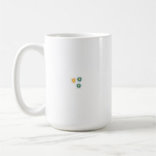 Mug Un clip-art coloré d'un fleur sauvage avec détails