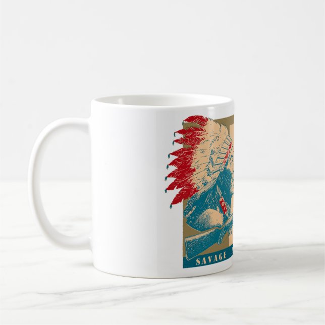Mug Un décalque de fenêtre de steve (Gauche)