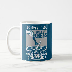 Mug Un Échecs Amusant Genre De Gens Intelligents Jeu É