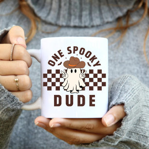 Mug Un Éffrayant garçon Occidental Fantôme d'anniversa