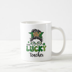 Mug Un enseignant chanceux - Saint Patrick's Day