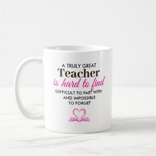 Mug Un enseignant vraiment grand - Nom personnalisé