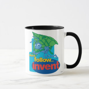 Mug Un film de Bug's Life "Ne suivez pas � Invent" Dis
