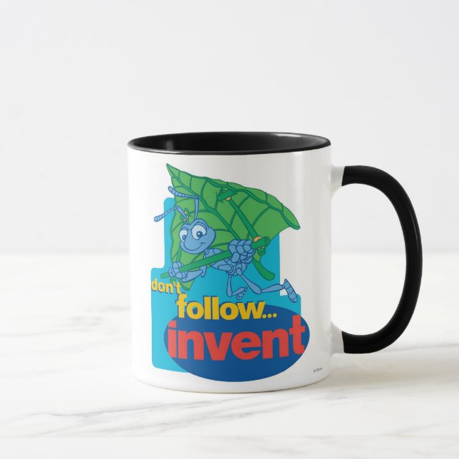 Mug Un film de Bug's Life "Ne suivez pas � Invent" Dis (Droite)