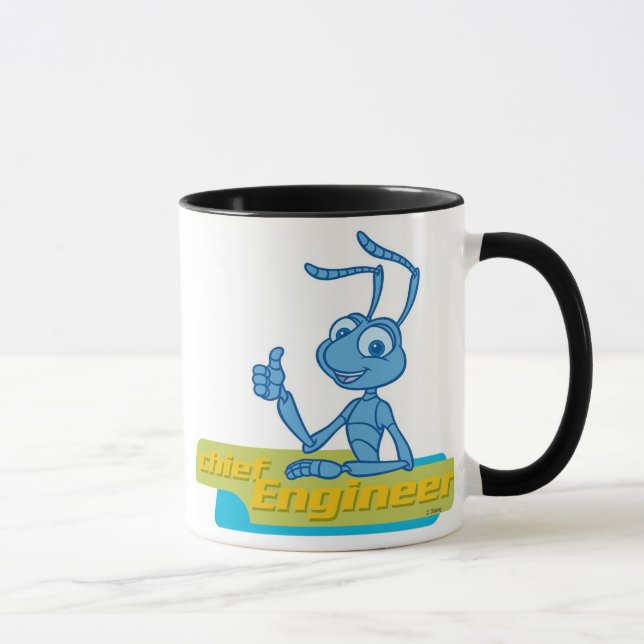 Mug Un film de la vie d'un chien "ingénieur en chef" D (Droite)