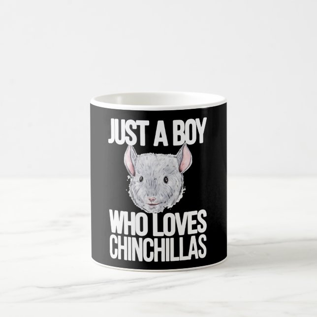 Mug Un garçon qui aime Chinchillas Papa Chinchilla Pro (Centre)