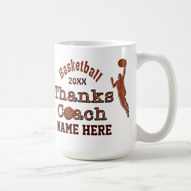 Mug Un grand cadeau à donner à votre entraîneur de (Droite)