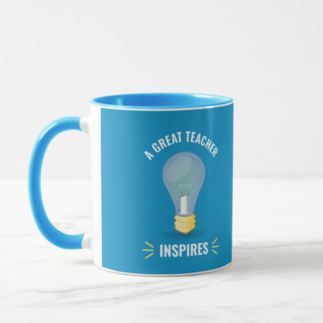 Mug Un grand enseignant inspire la motivation de l'amp (Gauche)