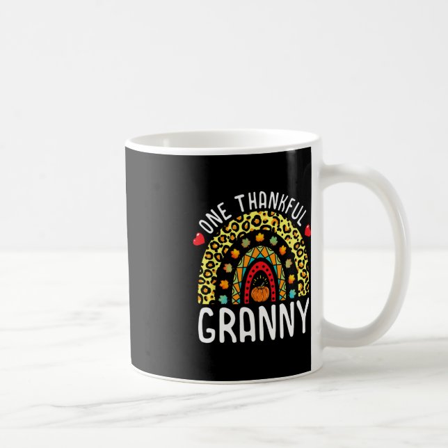 Mug Un Granny Thanksgiving Rainbow Leopard F (Droite)