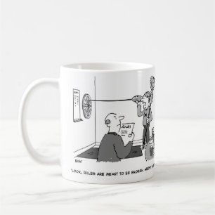 Mug Un homme triche en jouant à un jeu de fléchettes
